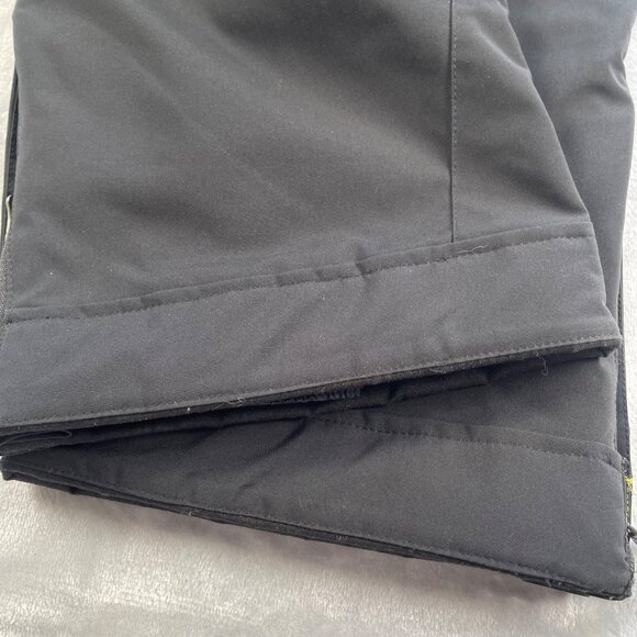 Obermeyer Ski Pants Teen Medium 10-12 Black Enforcer Insulated Suspenders - Picture 11 of 16